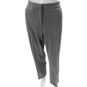 Audra Womens Gray Polyester Blend Dress Pants Size 8